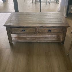 Solid Wood Coffee Table