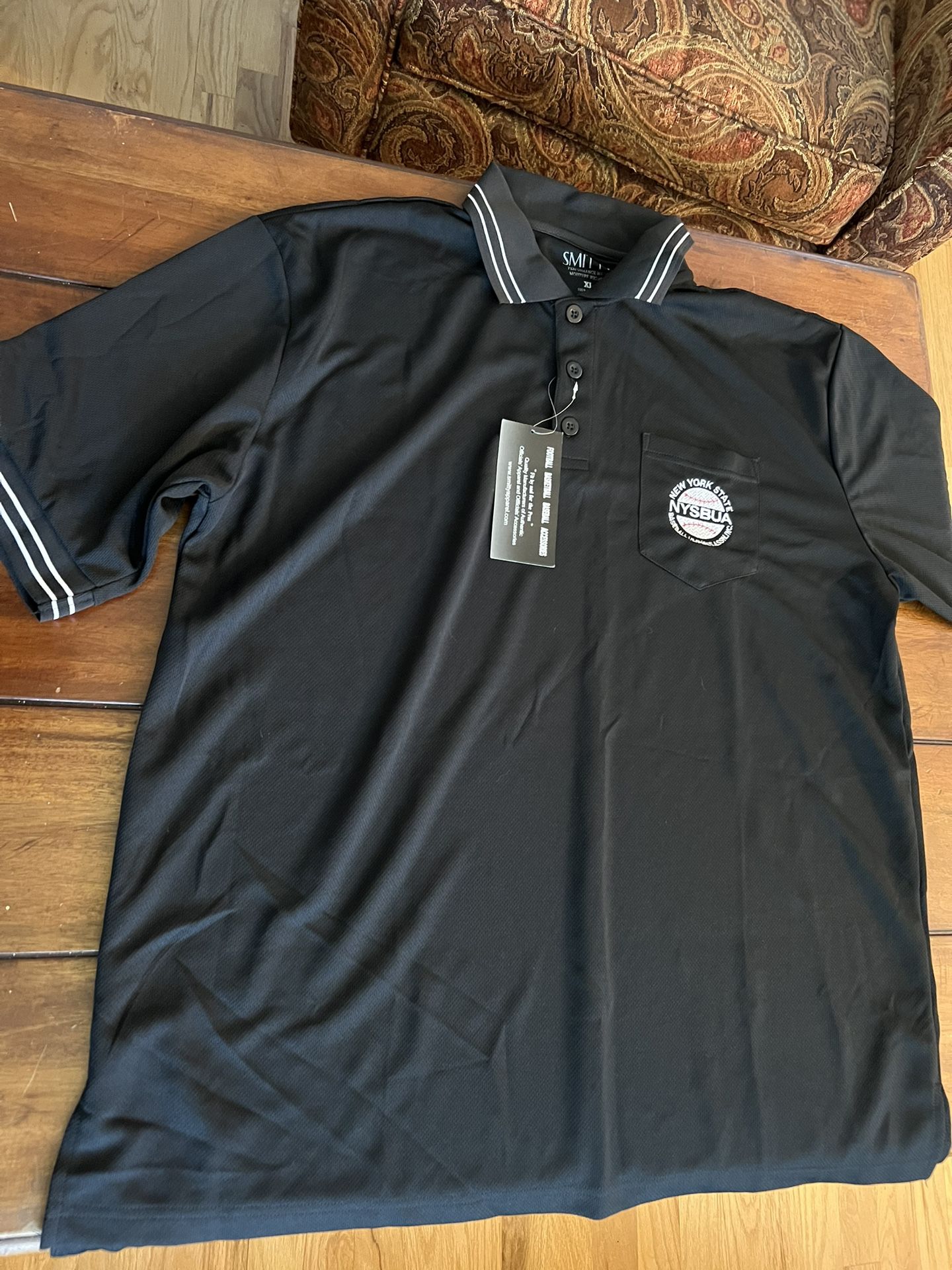 Black Baseball Umpires Jersey
