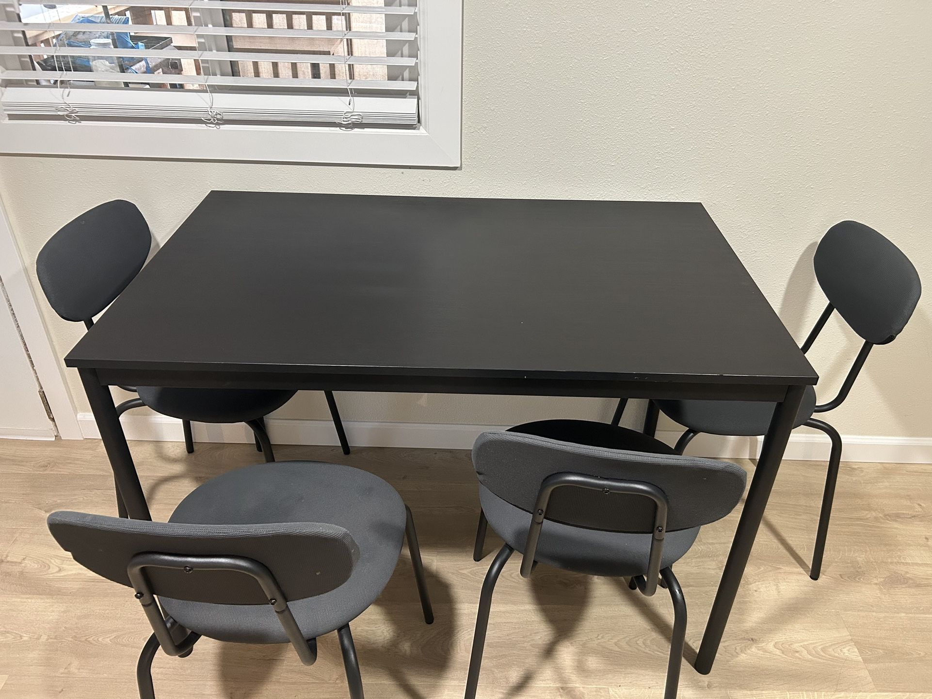 Black Ikea Table