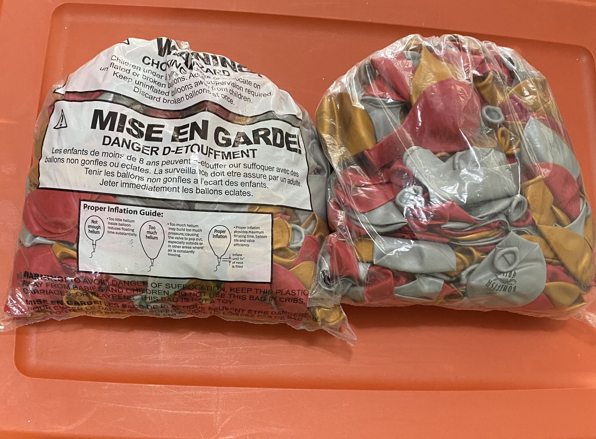 Galactic fun time line balloons 