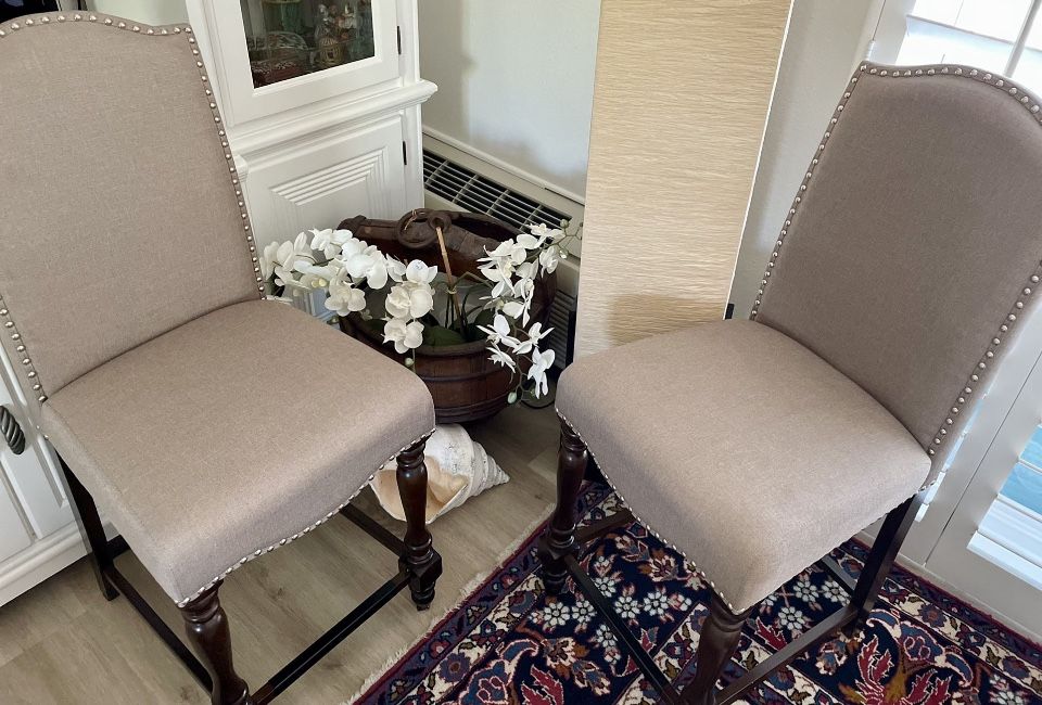 2 Counter Height Chairs