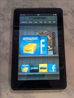 Amazon Fire Kindle (1st Gen) eReader Tablet 8GB Black