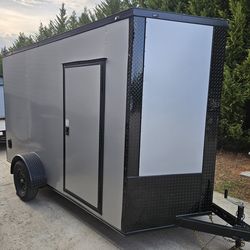 2026 6x12 Enclosed Trailer