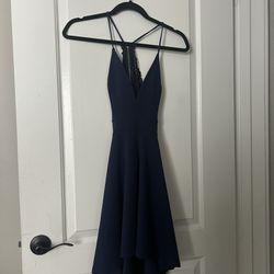 Blue Windsor Dress