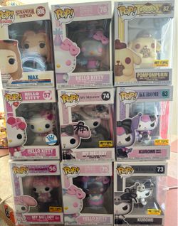 Funko Pop Lot of 9