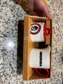 Georgia Bulldogs Cream-and-Sugar Set