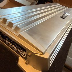 Full USA-Made Nostalgia Car Audio Setup – U.S. Amps AX-3000DE + RE Audio 15” MT + Custom Box – Bundle 