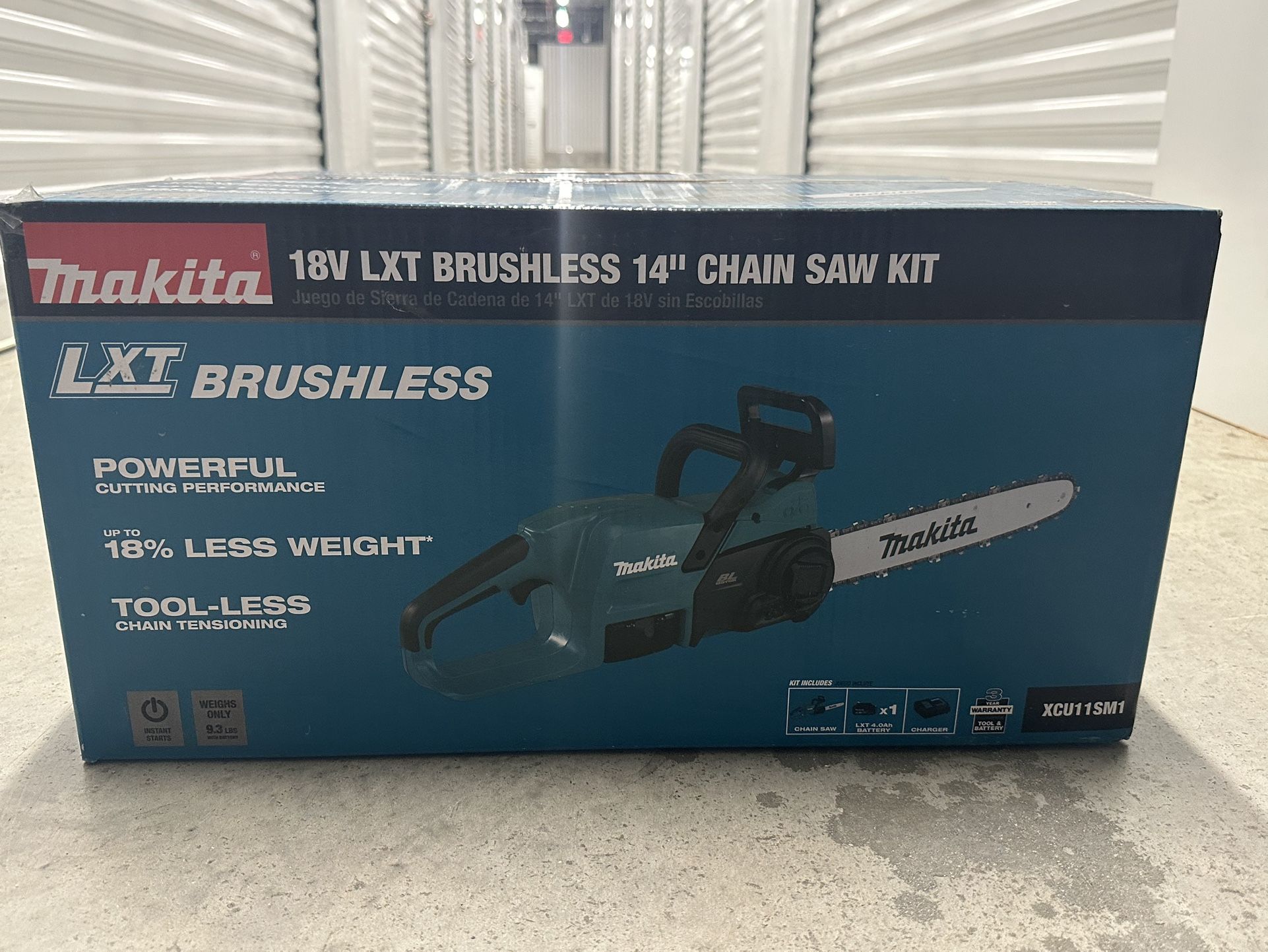 Makita 18V LXT Brushless 14” Chainsaw