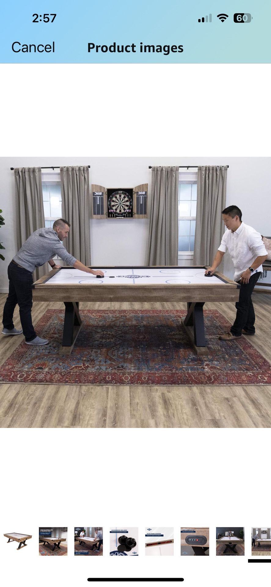 **Gorgeous** Air Hockey table Like New