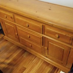 Tables Chairs And  Dining Room Cabinet