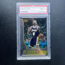 KOBE BRYANT ROOKIE CARD