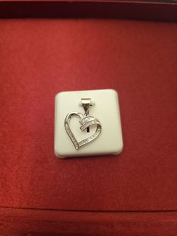 Silver 925 heart pendant