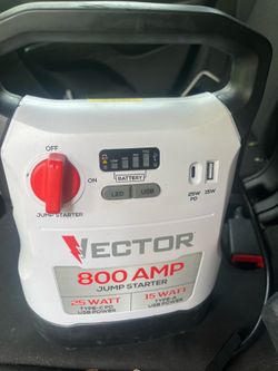 VECTOR 800AMP JUMP STARTER