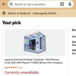 Gaming Pc For Sale Comes Wit Mouse And Keyboard 