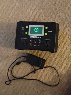 GENSROCK K300 portable power station 222wh 300w
