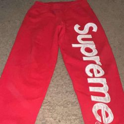 supreme sweatpants 