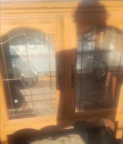 Wood cabinet