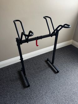 Vertical bike stand for 2