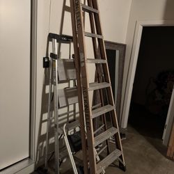 Fiberglass 8 Foot Ladder