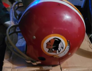 Vintage Redskins Helmet And A Cowboys. 
