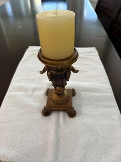 Candles and holders