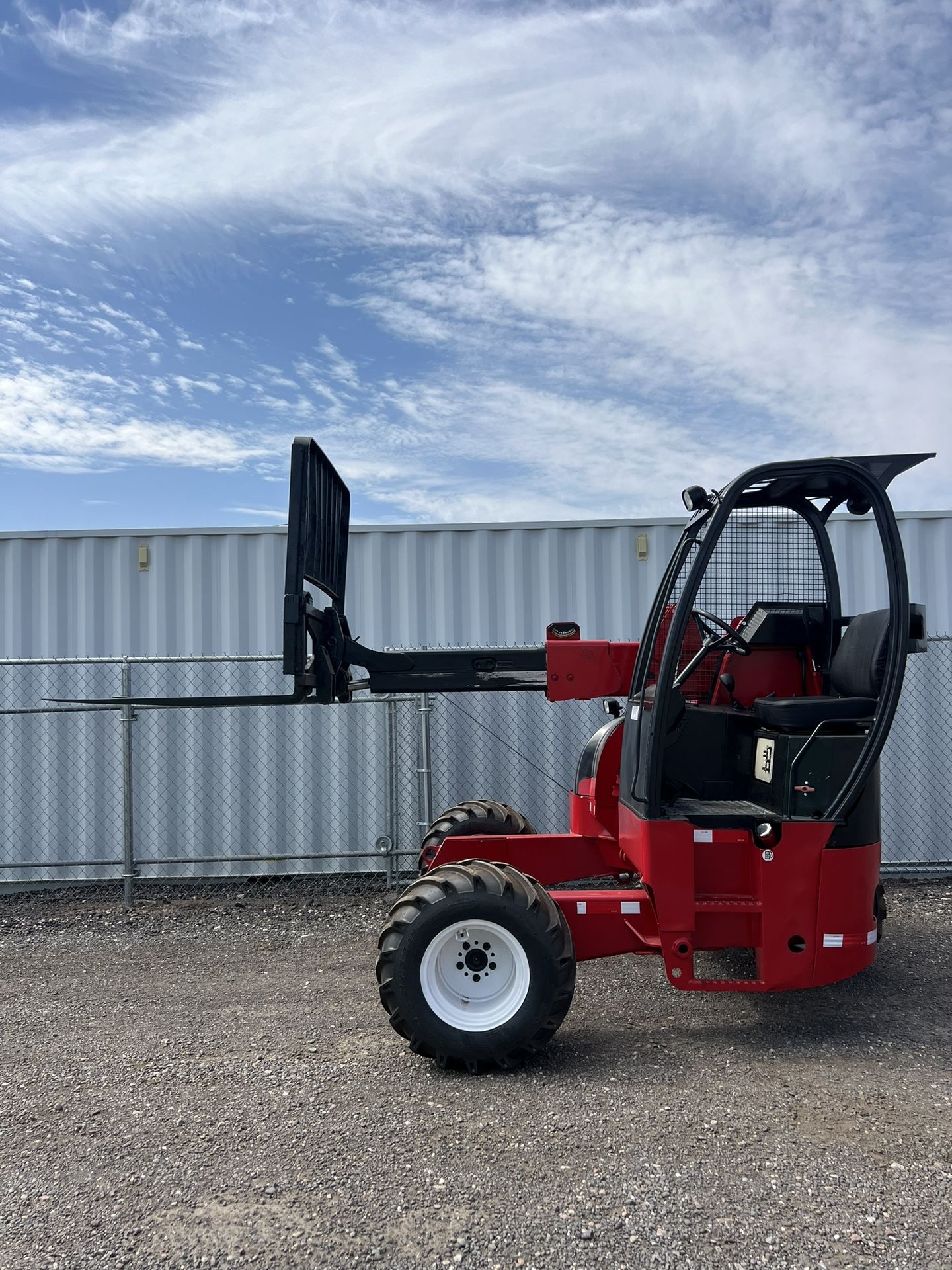 2012 MANITOU TMT55 TRUCK MOUNTED FORKLIFT