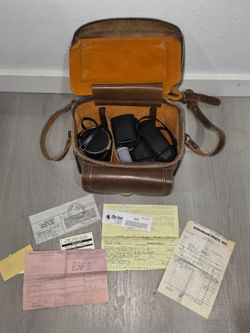 Pentax Spotmatic SP II 35mm Film Camera

Kit - 50mm f/1.4 & 28mm Lenses, Flash,

Case