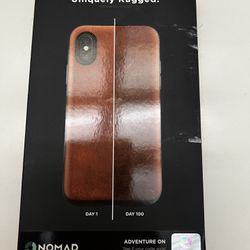 Nomad iPhone X/Xs Leather Case