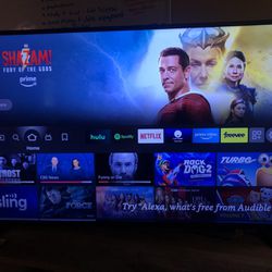 Large Fire TV with Alexa 