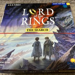 Lord Of The Rings- The Search Board Game