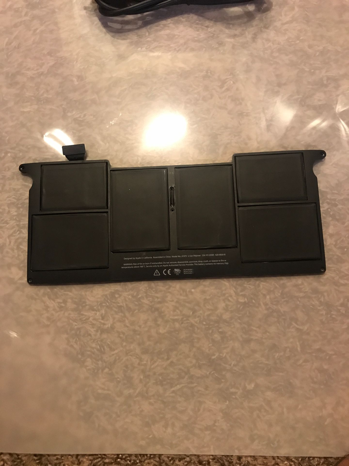 Battery A1375 for MacBook Air 11” late 2010/A1370