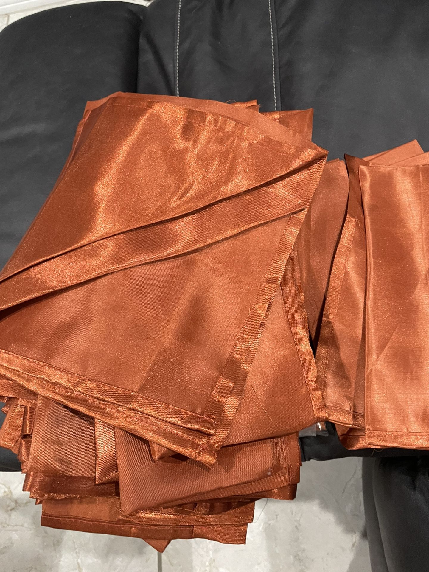 Terracotta Wedding Napkins