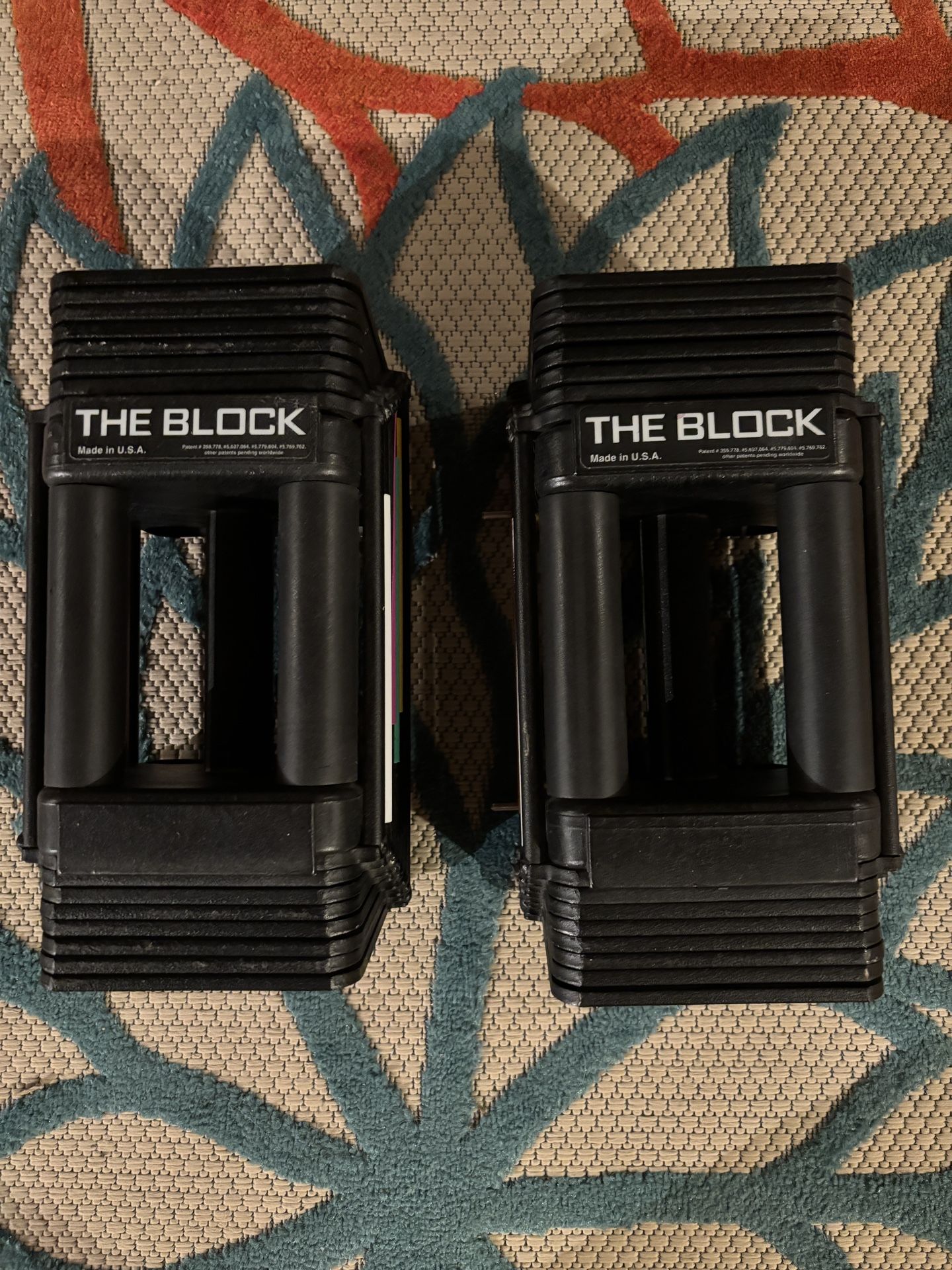 45 Pound PowerBlock Adjustable Dumbbells