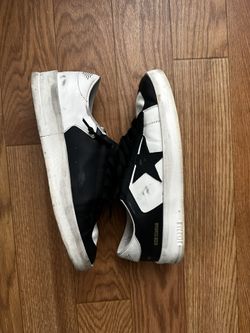 Golden Goose Stardan Sneakers - Men’s Size 11 - Black/White - Distressed Style - OBO