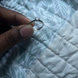 Adjustable Moissanite Ring 