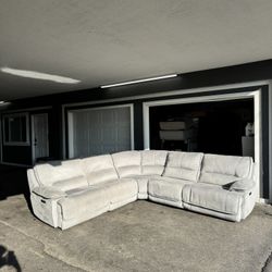 Gray Modular Electric Recliner