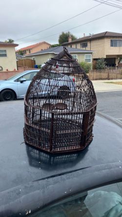 Vintage French Dome Birdcage