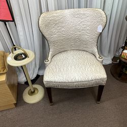 Vinyl mid century chair