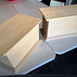 Put On Lid Boxes For DYI Projects 