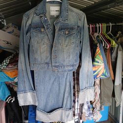Two-piece jean jacket size 13