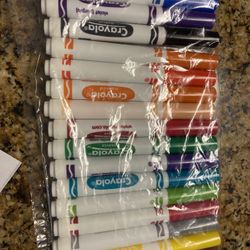 New Pack Of 16 Crayola Markers, Many Sets Available 