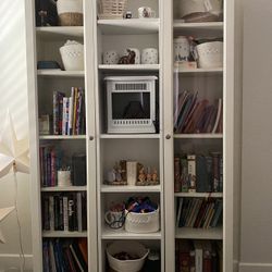 Billy Bookcase With Glass Doors 