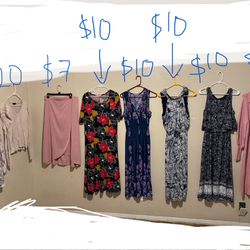 Bundle Of Women Clothes, Dresses, Sweaters  BUY ALL $40