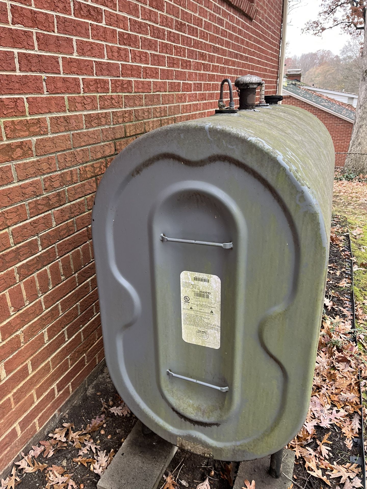 250  Gallon Oil Tank