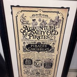 Disneyland Pirates Art