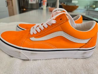 Vans Old Skool Orange Low-Top Sneakers