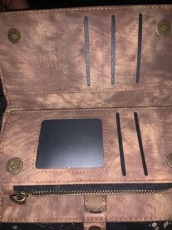 Brown Villager Wallet/Phone Holder