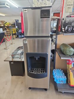 Summit Appliance
23 in. 350 lb. Commercial Ice Maker with Dispenser in Stainless Steel