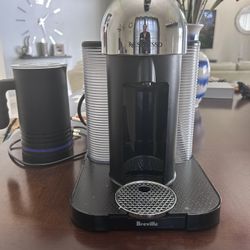 Nespresso Breville Coffee & Espresso Machine with Milk Frother