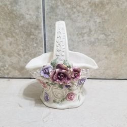 Porcelain Decor Basket *Last Pics For Measurements*